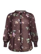 Kaffe Curve Kcclara Shirt Brun