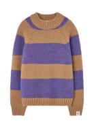 THE ANIMALS OBSERVATORY Stripes Beife Boxfish Sweater Beige