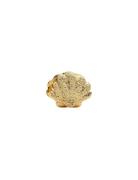 Pandora Textured Shell 14K Gold-Plated Mini Charm Guld