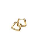 Pandora Twisted 14K Gold-Plated Hoop Earrings Guld