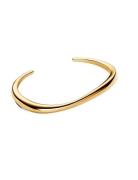 Pandora 14K Gold-Plated Open Bangle Guld