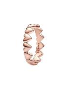 Pandora Hearts 14K Rose Gold-Plated Ring Rosa