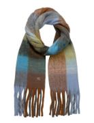 French Connection Fc Fluffy Check Scarf Multi/patterned