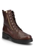 Gabor Laced Ankle Boot Brun