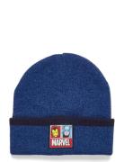 Marvel Bonnet/Peruvien/Cagoule Blå