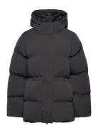 Weekday Waisted Puffer Jacket Svart