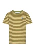 WOOD WOOD Ola Junior Chrome Badge T-Shirt Gots Multi/patterned