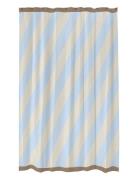 Mette Ditmer Diagonal Shower Curtain Blå