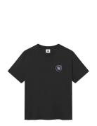 WOOD WOOD Wwliam Tee Aacomp 25074 Svart