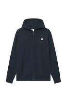 WOOD WOOD Wwcurt Zipper 25212 Marinblå