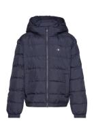 GANT Shield Padded Jacket Marinblå