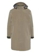 Calvin Klein Ls 3 In 1 Tech Hooded City Coat Beige