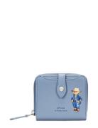 Polo Ralph Lauren Lthr Trvlr Bear-Cm Blpt Sp W-Wlt-Sm Blå