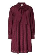 YAS Yasjulina Ls Dress Burgundy