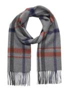 Portia 1924 Grey Wool Scarf Grå
