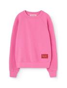 THE ANIMALS OBSERVATORY Brifht Pink Shark Sweatshirt Rosa