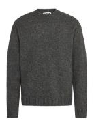 Hope Leo Sweater Blue Beige Melange-52 Grå