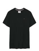 Tommy Jeans Tjm Xslim Jersey Tee Ext Svart