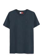 Tommy Jeans Tjm Xslim Jersey Tee Ext Marinblå