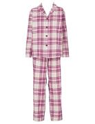 Missya Check Flannel Pyjamas Rosa