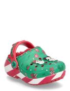 Crocs Mickey Xmas Lined Cls Clg T Grön