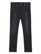 Replay Grover Trousers Straight C-Stretch Svart