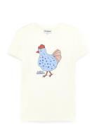 Lollys Laundry Romall Tee Ss Vit