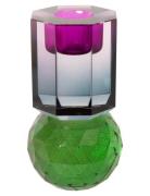 C'est Bon Crystal Candle Holder Multi/patterned