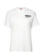HUGO Vintage Tee_18 Vit