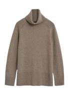 GANT Soft Wool Turtleneck Beige