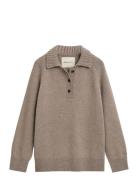 GANT Wool Knit Rugger Beige