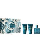 Versace Fragrance Gift Set Eros Pour Homme Edt + Shower Gel + After Sh...