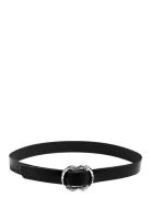 Pieces Pcmikka Leather Jeans Belt Noos Svart