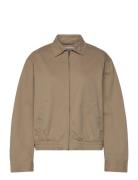 Weekday Regular Cotton Jacket Beige