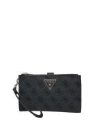 GUESS Laurel Ii Slg Dbl Zip Orgnzr Svart