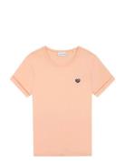 Maison Labiche Poitou Mini Patch Coeur / Gots Korall