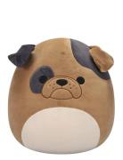 Squishmallows Squishmallows 40 Cm P24 Loafer Bulldog Brun