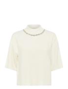 Kaffe Kamerina Pullover Vit