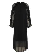 Kaffe Kamila Chiffon Dress Svart