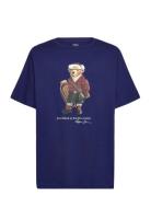Ralph Lauren Kids 26/1 Jersey-Knt-T-Shirt Marinblå
