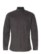 Lindbergh Fine Corduroy Shirt L/S Grå