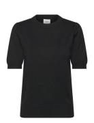 Saint Tropez Milasz Ss Pullover Svart