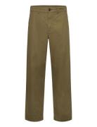 Selected Slh220-Loose Soren Pants Ex Khaki Green