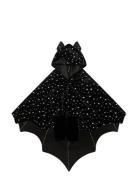 Mimi & Lula Cape - Black Bat Halloween Svart