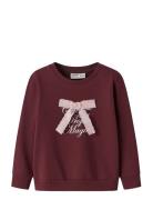 Name It Nmfsetina Ls Sweat Bru Burgundy