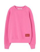 THE ANIMALS OBSERVATORY Brifht Pink Shark Sweatshirt Rosa