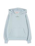 THE ANIMALS OBSERVATORY Flowers Blue Beaver Hoodie Blå