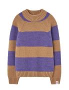 THE ANIMALS OBSERVATORY Stripes Beife Boxfish Sweater Beige