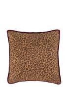 Anna + Nina Leopard Cushion Multi/patterned
