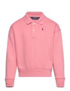 Ralph Lauren Kids Lt Wt Magic Fleece-Flclsploshrt-Kn- Rosa